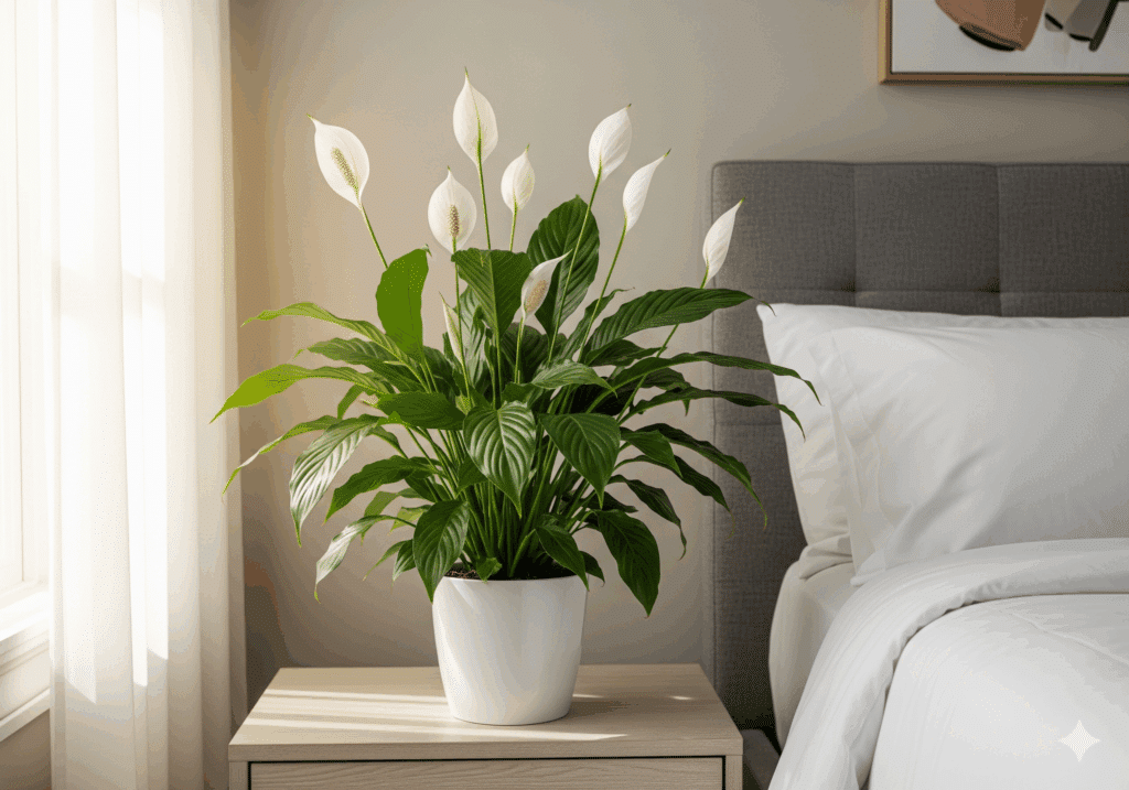 Einblatt als Schlafzimmerpflanze